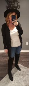 Black Cardigan